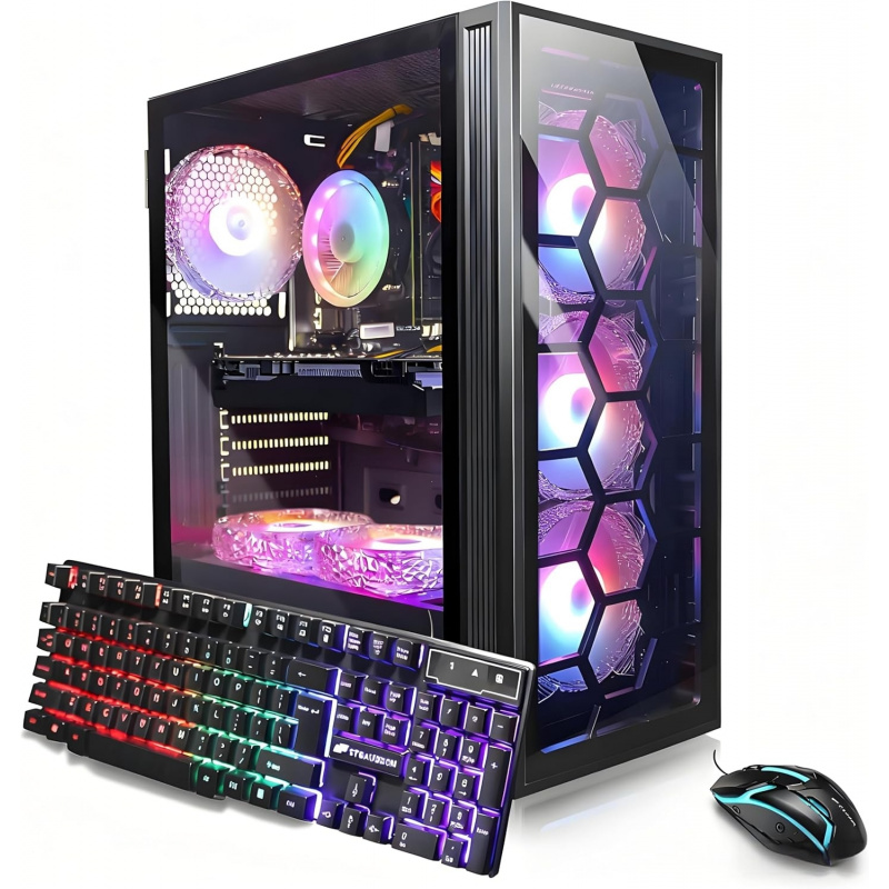 Pc Gaming Gtx 1660 - كمبيوتر ألعاب مكتبي، معالج كور i7