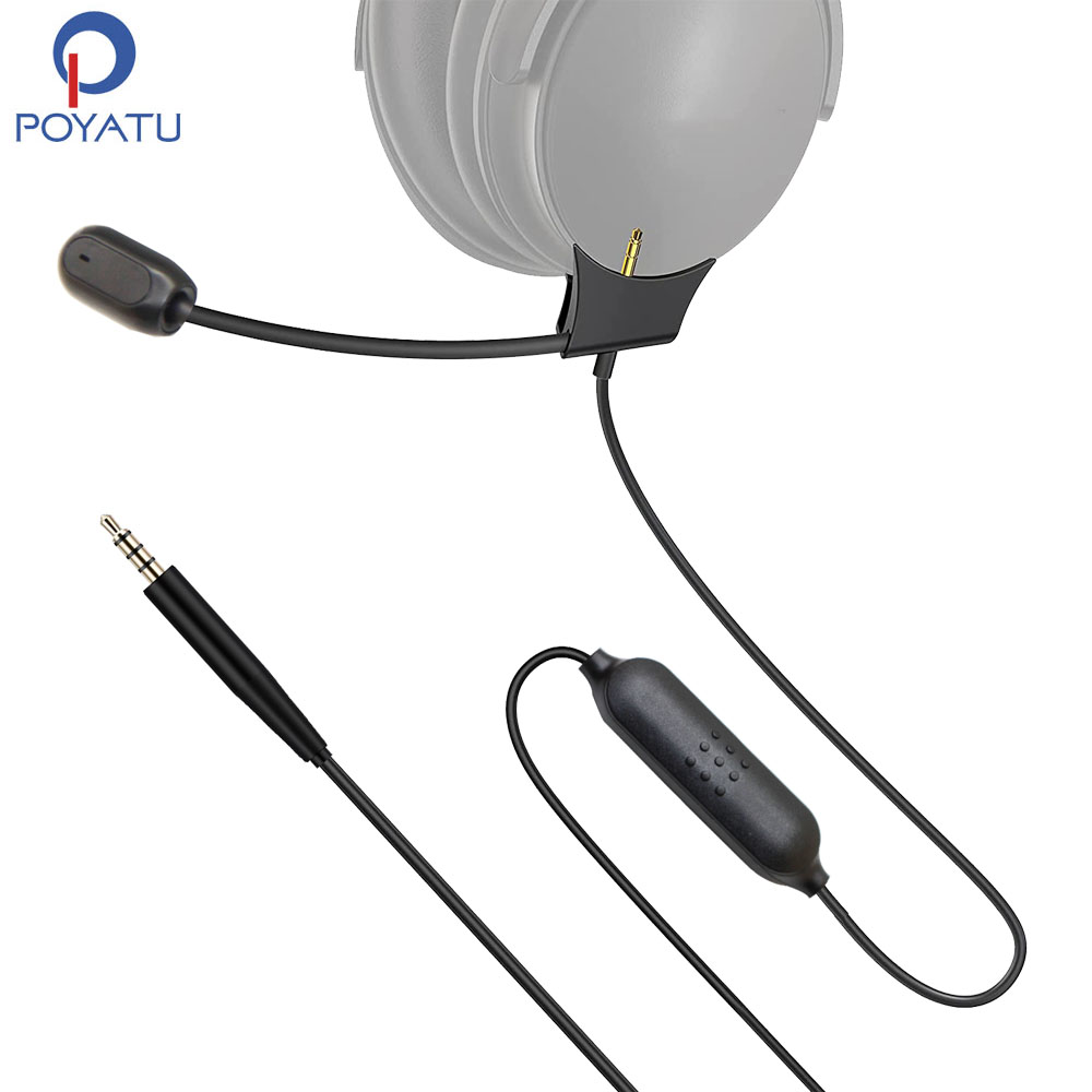 Pc Gaming Earphones - ميكروفون طويل الذراع كابل ل بوس