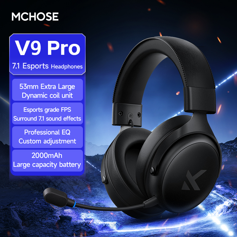 Pc Gaming Earphones - سماعة رأس MCHOSE V9 Pro 2