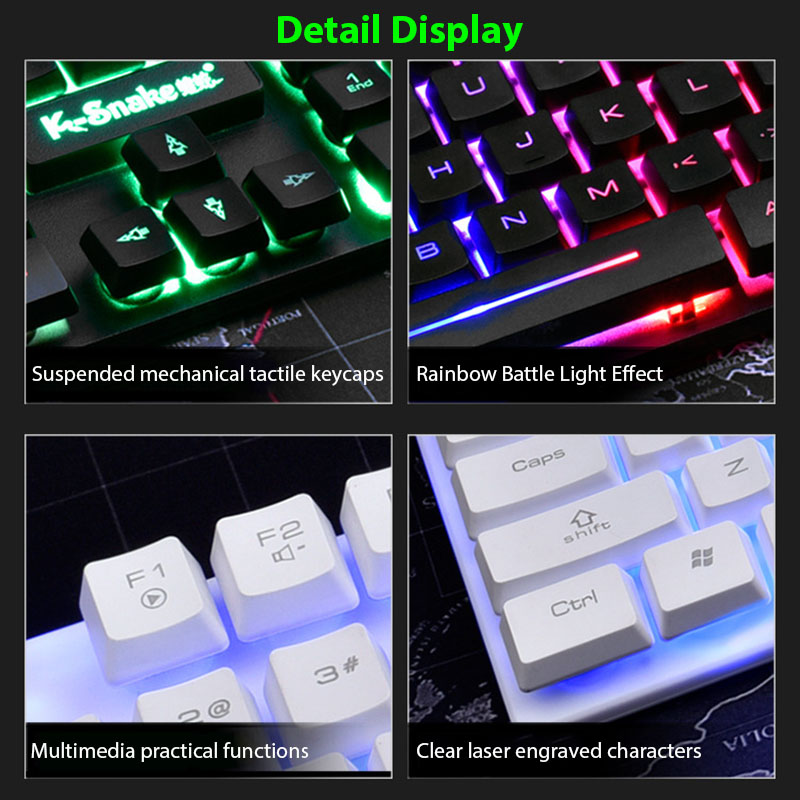 مجموعة لوحة مفاتيح وماوس KM320 - مراجعة Pc Gaming Set وسعره