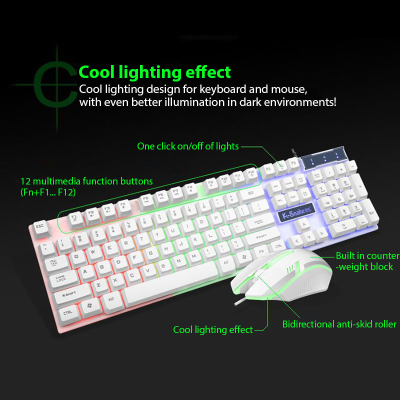 مجموعة لوحة مفاتيح وماوس KM320 - مراجعة Pc Gaming Set وسعره