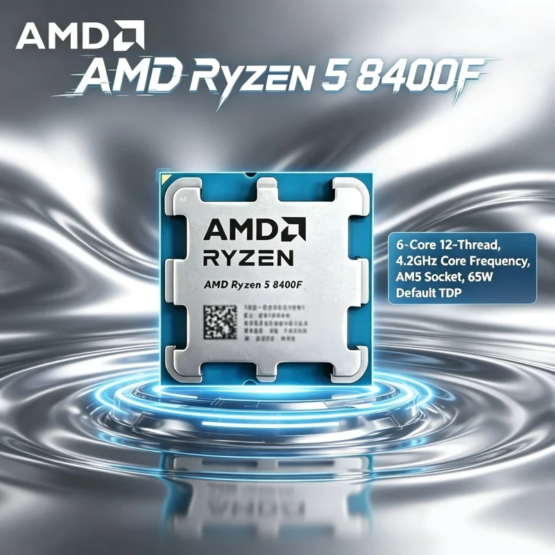 معالج AMD Ryzen 5 8400F الأصلي - مراجعة Pc Gaming Ryzen 5 وسعره