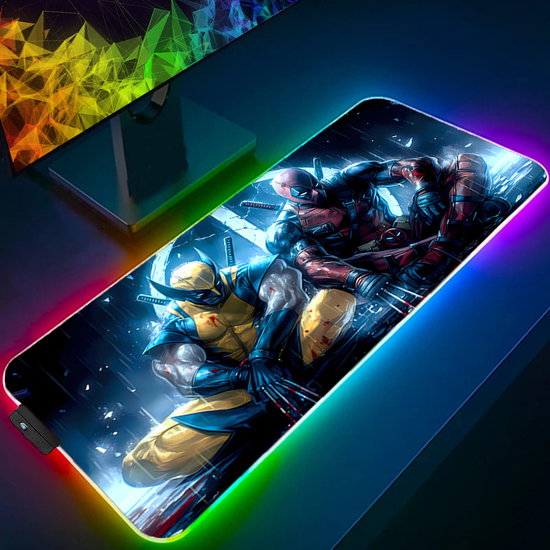 لوحة ماوس LED للألعاب بإضاءة خ - مراجعة Pc Gaming Essentials وسعره