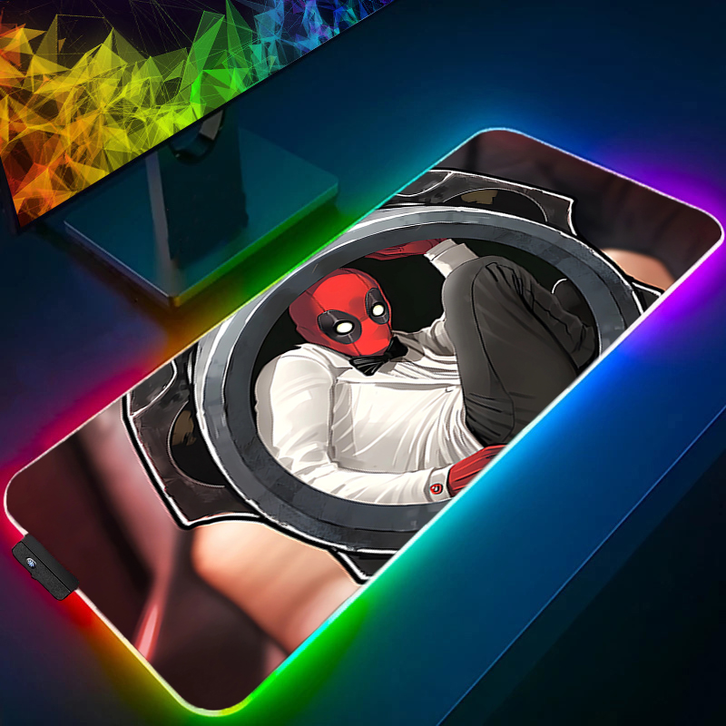 لوحة ماوس LED للألعاب بإضاءة خ - مراجعة Pc Gaming Essentials وسعره