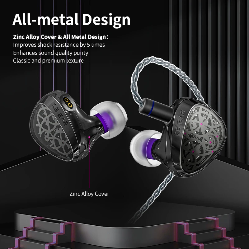 سماعات الأذن KBEAR Tourbillon  - مراجعة Pc Gaming Earphones وسعره
