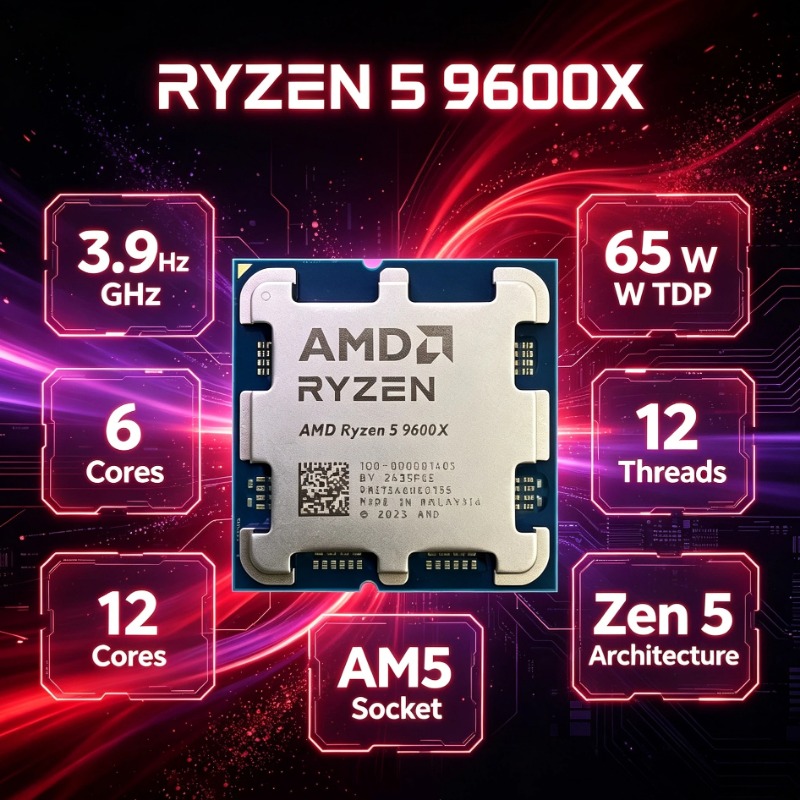 معالج ألعاب عالي الأداء AMD Ry - مراجعة Pc Gaming Ryzen 5 وسعره