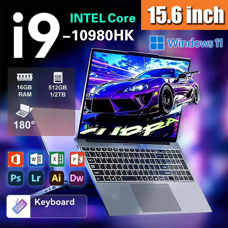 كمبيوتر محمول قوي مقاس 15.6 بو - مراجعة Pc Gaming Gaming وسعره