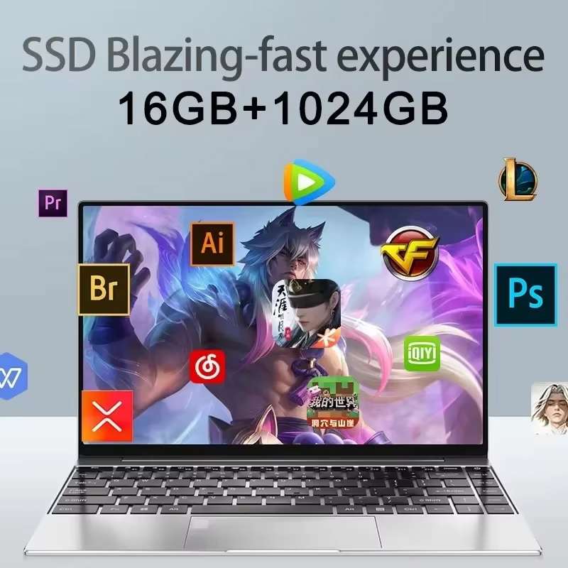 كمبيوتر محمول قوي مقاس 15.6 بو - مراجعة Pc Gaming Gaming وسعره