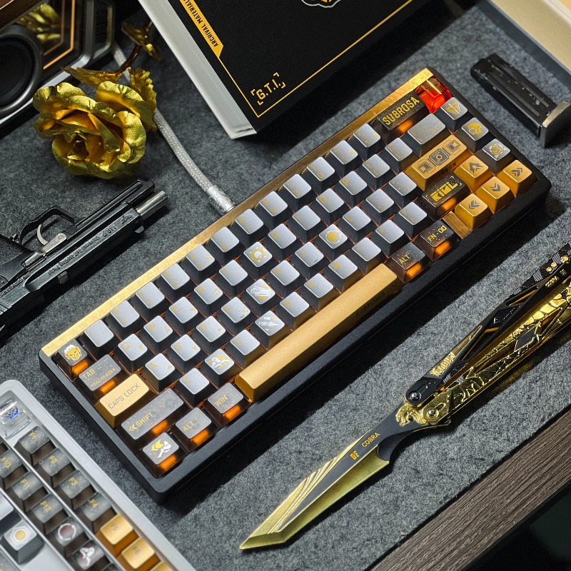 مجموعة أغطية مفاتيح ذات طابع G - مراجعة Pc Gaming Set وسعره