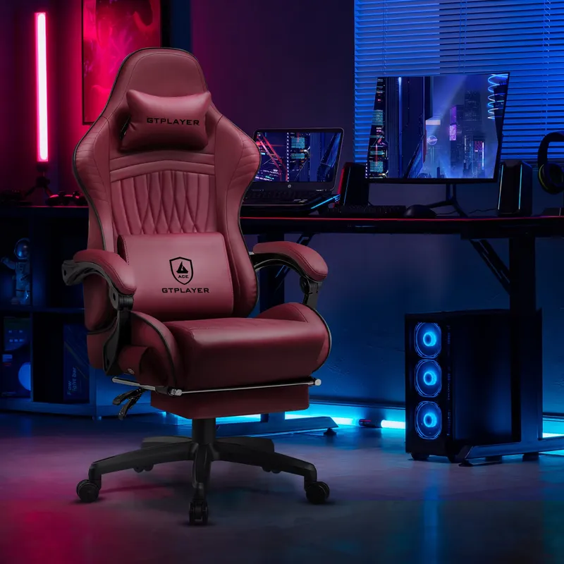 كرسي ألعاب GTPLAYER مزود بمكبر - مراجعة Pc Gaming Gaming وسعره