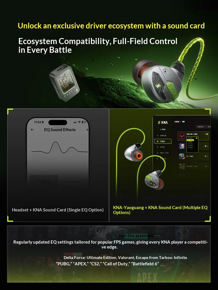 سماعات ألعاب KNA Yaoguang سلكي - مراجعة Pc Gaming Earphones وسعره
