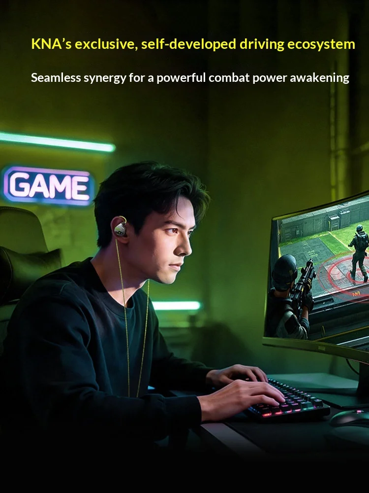 سماعات ألعاب KNA Yaoguang سلكي - مراجعة Pc Gaming Earphones وسعره