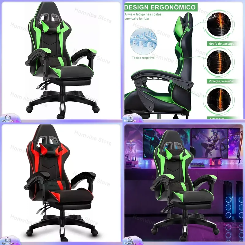 كرسي ألعاب مريح بظهر عالٍ ومسن - مراجعة Pc Gaming Gaming وسعره